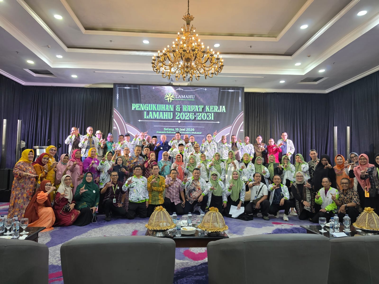 Dokumentasi acara pengukuhan